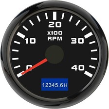 52mm Tachometer Gauge LCD Tacho Digital Hour Meter For Car Boat 0-4000RPM