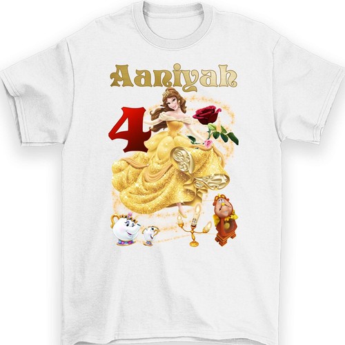 Belle Shirt, Belle Birthday Shirt 