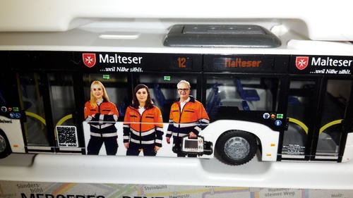 Mercedes-Benz Citaro ́12 Maltaser Wetzlar edycja kolekcjonerska 156 - Rietze 69361 - Zdjęcie 4 z 6