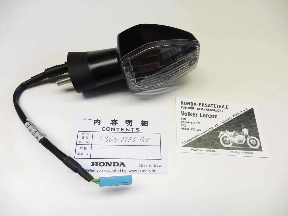 NEU ORIGINAL Blinker hinten rechts HONDA CB600F Hornet PC41 CB 600 F 2007-2010 - Bild 1 von 1