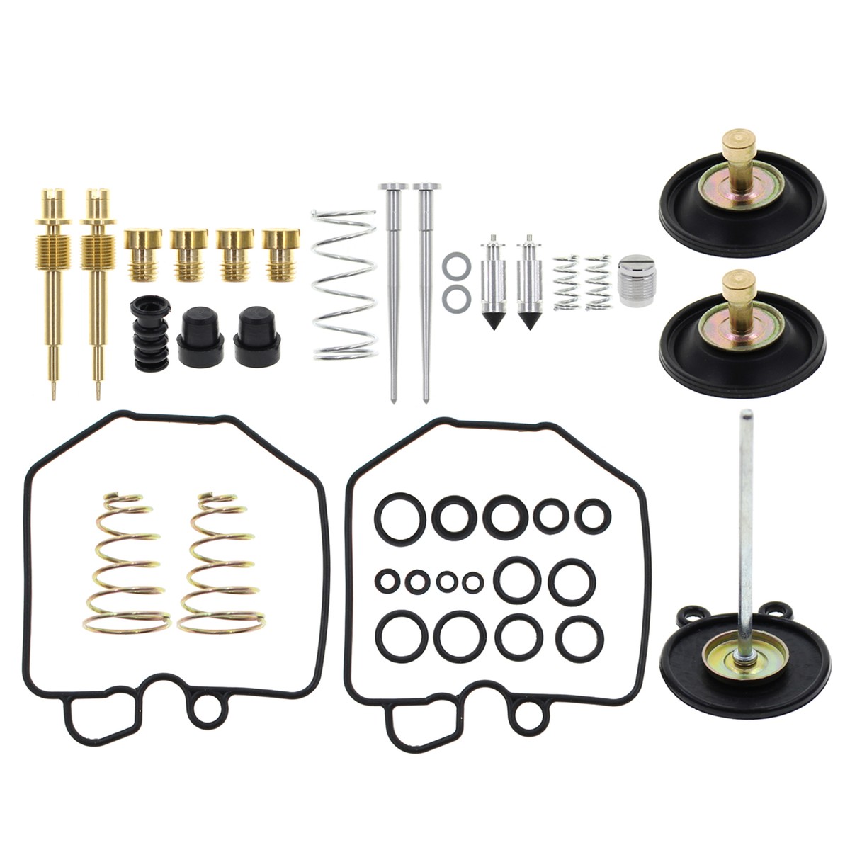 2x Carburetor Rebuild Kits For 78-79 Honda CX500, CX500C, CX500D - Complete Carb Repair Kit