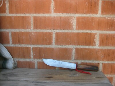 Vintage 7'' Blade * GREEN RIVER *** Small Carbon Butcher Knife USA