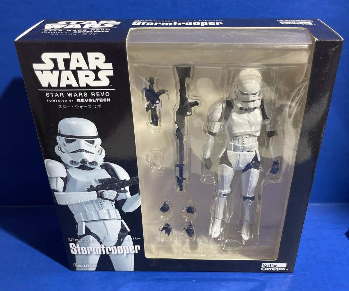 🔥Star Wars Revoltech STORM TROOPER ABS PVC Figure Japan 🔥Star Wars Revoltech STORM TROOPER ABS PVC Figure Japan