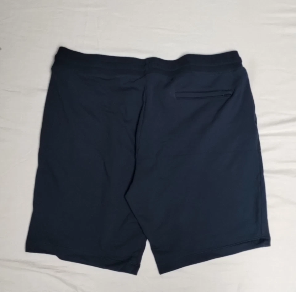 Pantalones Cortos 32 Degrees Performance Geniales Azul Marino Cordón Elastizados Para Hombre Talla XL 40W Foto 4 de 4