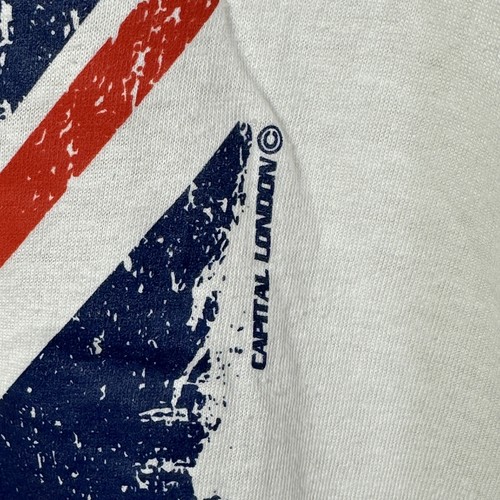 Capital London Union Jack Flag XL Graphic T-Shirt UK Punk Music United Kingdom - Picture 3 of 8