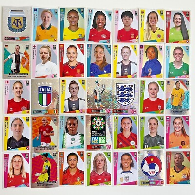 Panini FIFA Frauen WM 2023 Women's World Cup Einzelsticker zum Aussuchen 251-500