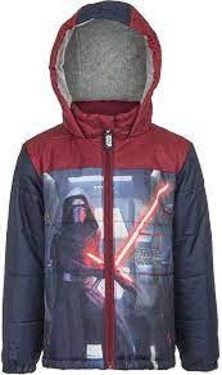 Boys Star Wars Jacket Boys Warm Star Wars Coat Age 4 10Yrs