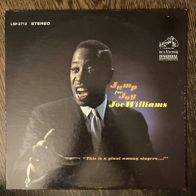Joe Williams Jump For Joy Vinyl LP Orig RCA Record VG+