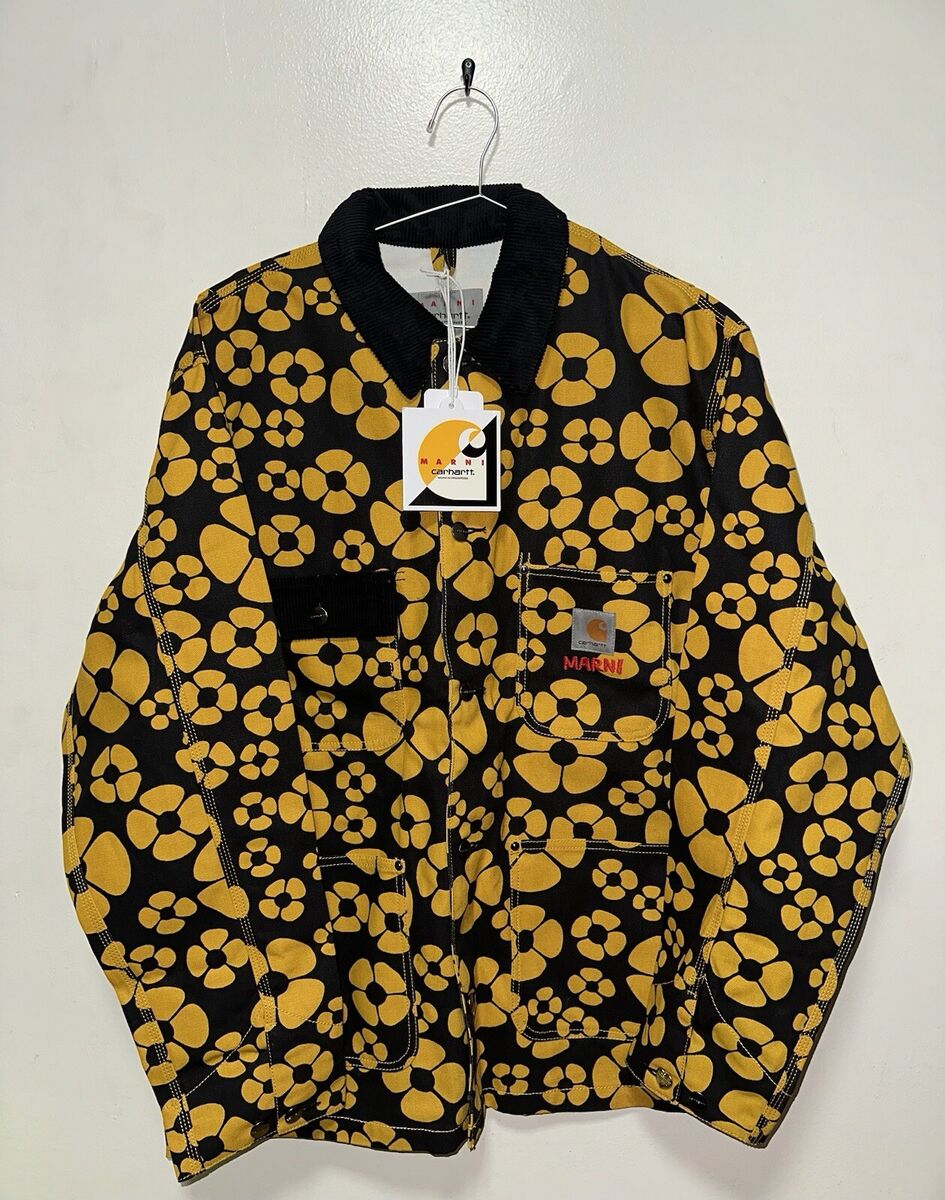 Marni Carhartt WIP Edition Hooded Full Zip Active Jacket Marni Carhartt WIP Edition Hooded Full Zip Active Jacket