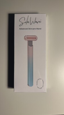 BRAND NEW {sealed} Solawave 4 in 1 Red Led light therapy wand OMBRE color