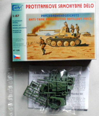 Panzerabwehrgeschütz  Sd.KFZ. 139 Marder III  - 1:87   SDV-Models