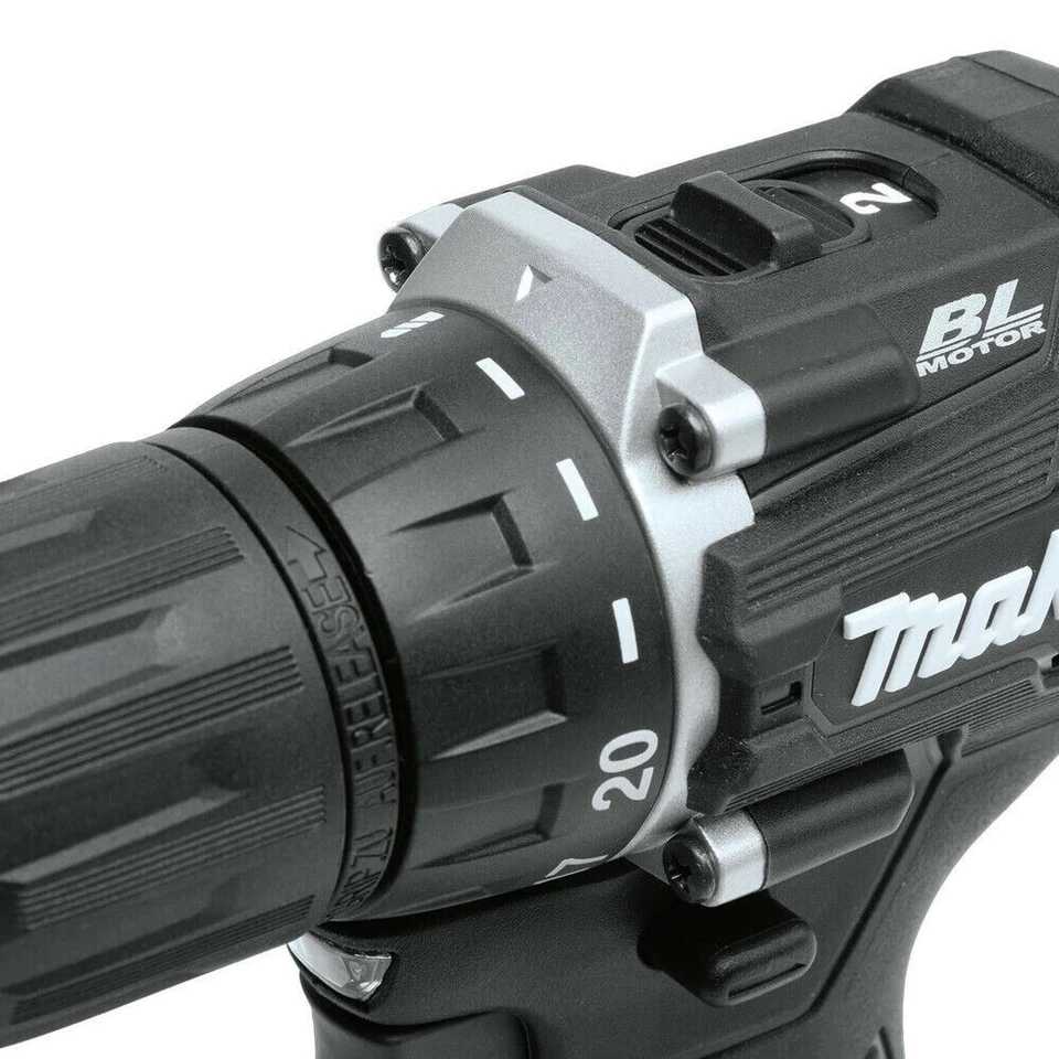 Makita Sub-Compact XPH15ZB 18V LXT Lith-Ion Brushless 1/2" Hammer Drill in Black - Image 3 of 4