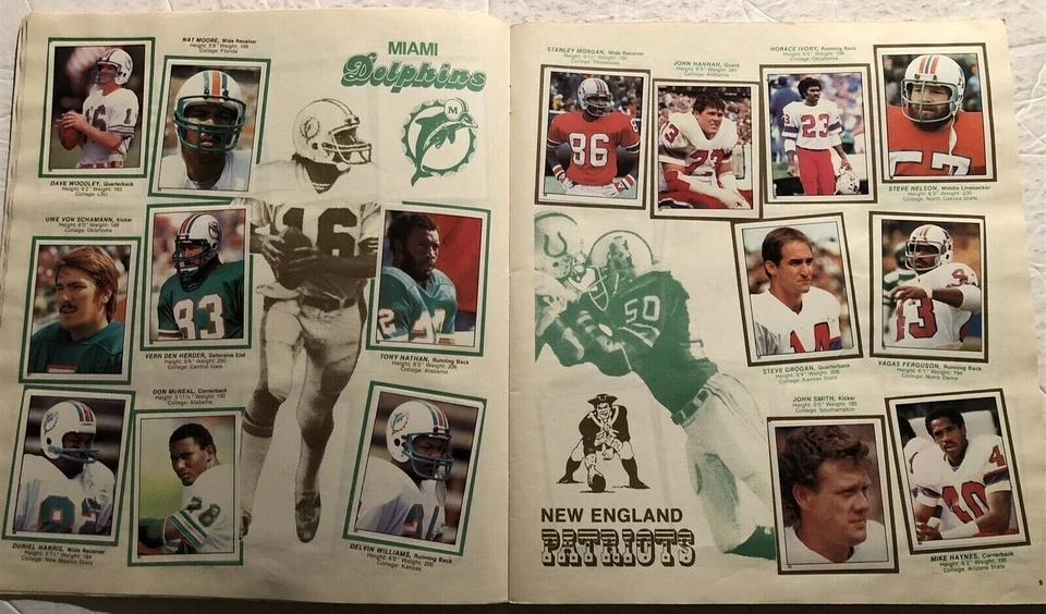 1981 Topps Football STICKER ALBUM Complete 261/262 Stamps DORSETT Walter PAYTON - Image 3 of 4