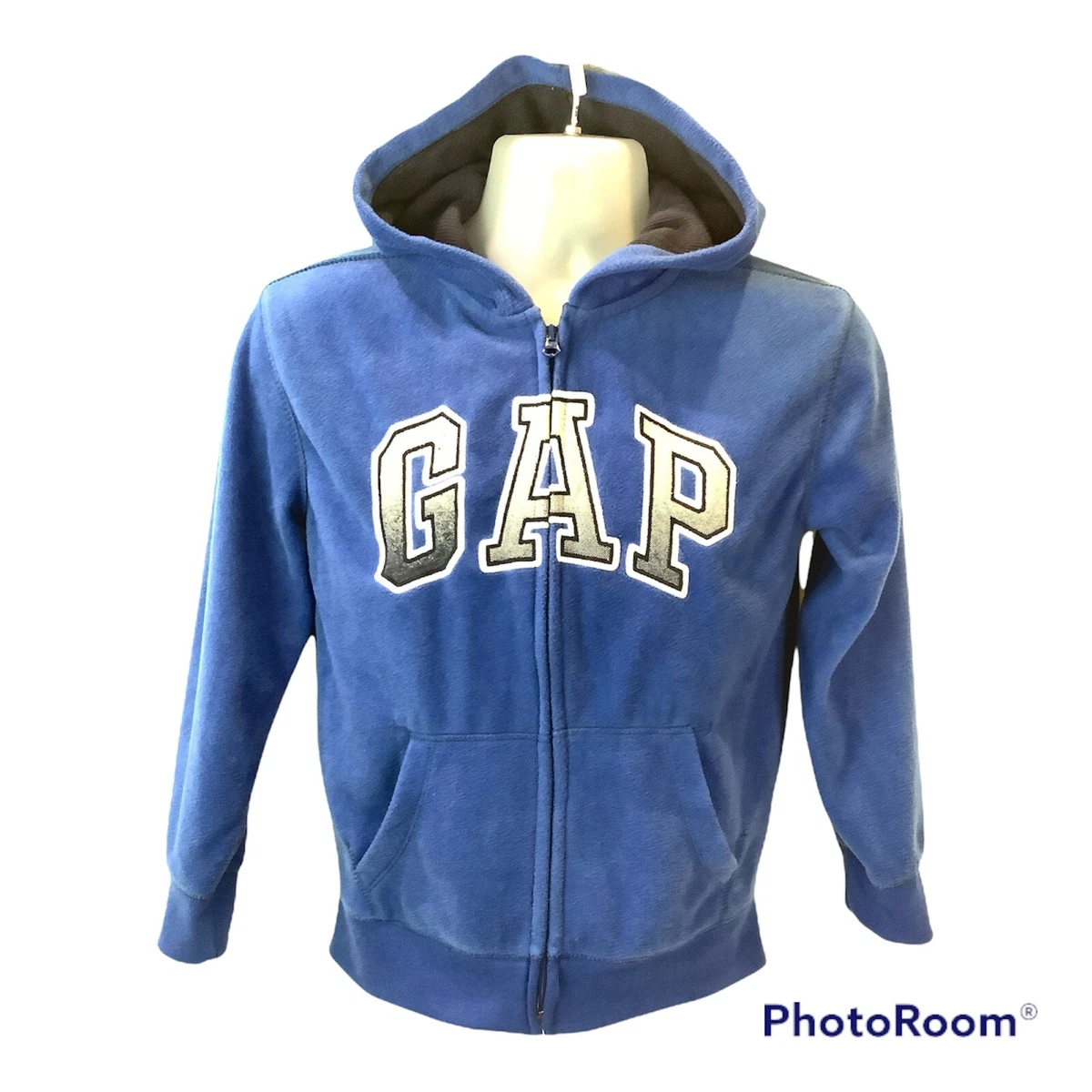 Gap Kids Boys Fleece Hoodie sweat jacket Size L 10 Long sleeve