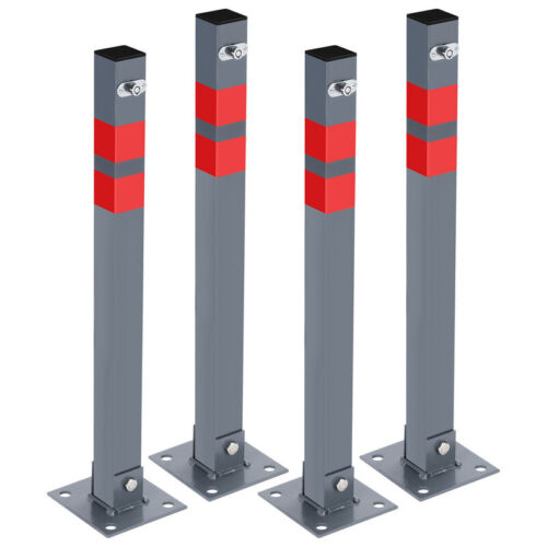 Absperrpfosten Ø50mm Klappbar Parkplatzsperre 1-5 Set abschließbar - Bild 12 von 13