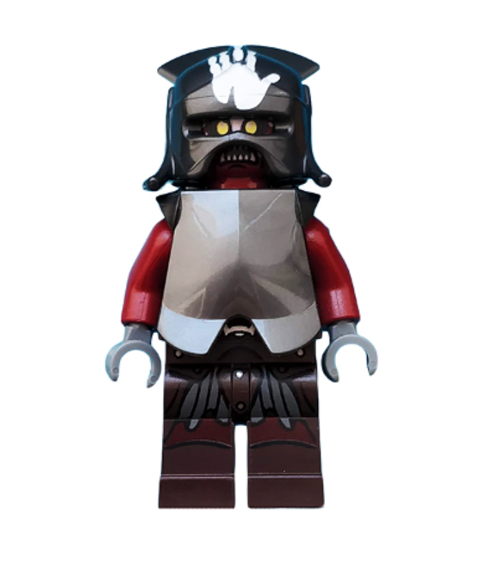 Lego Uruk-hai 9476 10237 Handprint Helmet The Lord of the Rings