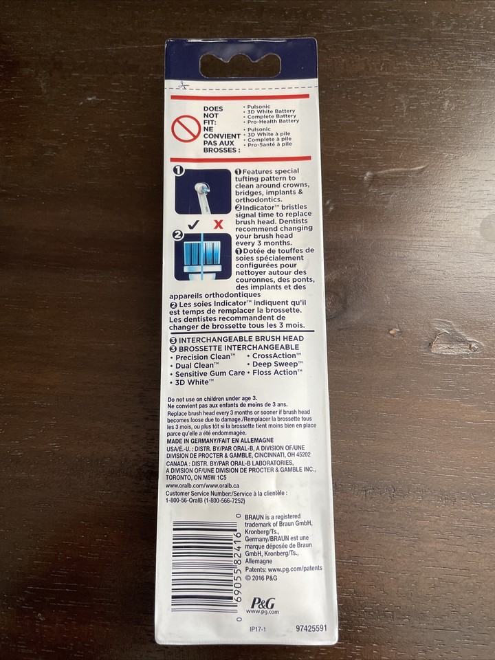 OralB Interproximal Clean Replacement Brush Head Brossette eBay