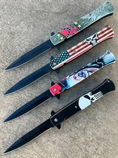 (WHOLESALE LOT x 12) ElitEdge Milano Style Assisted Pocket Knife - A09