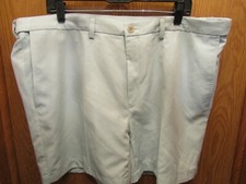 MENS HAGGAR CLOTHING 100 POLYESTER LIGHT BLUE SHORTS SIZE 42 INSEAM 6"