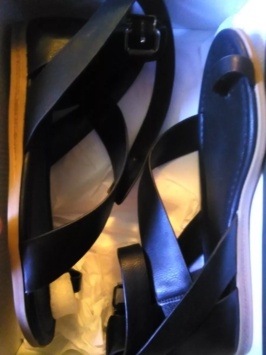 Wonderly Women s Fifee Toe Thong Sandals Black Shoes Sz 7.5M