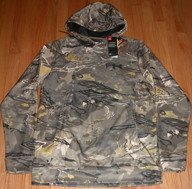 under armour green camo hoodie