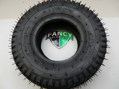 9 X 3.50-4 TUBELESS TIRE 4 PLY RATING MAX LOAD 352 LBS