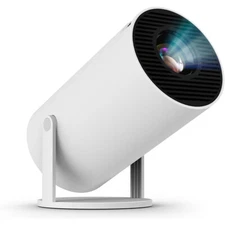 Mini Portable Projector with WiFi 6 BT 5.2 Home Video Projector Android 11.0 OS