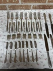 Gorham Sterling Silver Lyric Vintage Spoon Pat.1940 Set of 51 Pieces