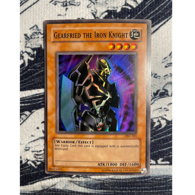 Yu-Gi-Oh! Gearfried the Iron Knight PSV-101 Pharaoh's Servant Unlimited Super R 