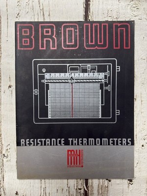 VTG Brown Resistance Thermometers Philadelphia PA 1937 9003 Catalog Guide Book