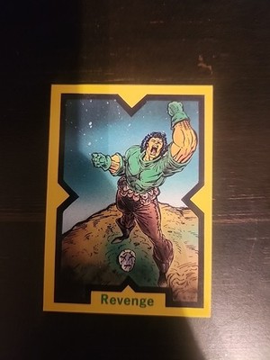 DOMINO Action Shot! 1991 Marvel X-Force Card #68 REVENGE! Vintage 90s Collectibl