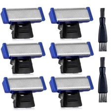 6PCS Shaver Replacement Head Compatible with Micro Touches Solo Trimmer Replacem