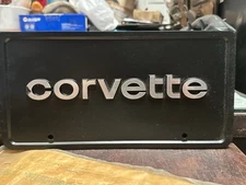 NOS 1980 1981 1982 Corvette Front License Filler Panel C-3 Vette 14016175 Chevy