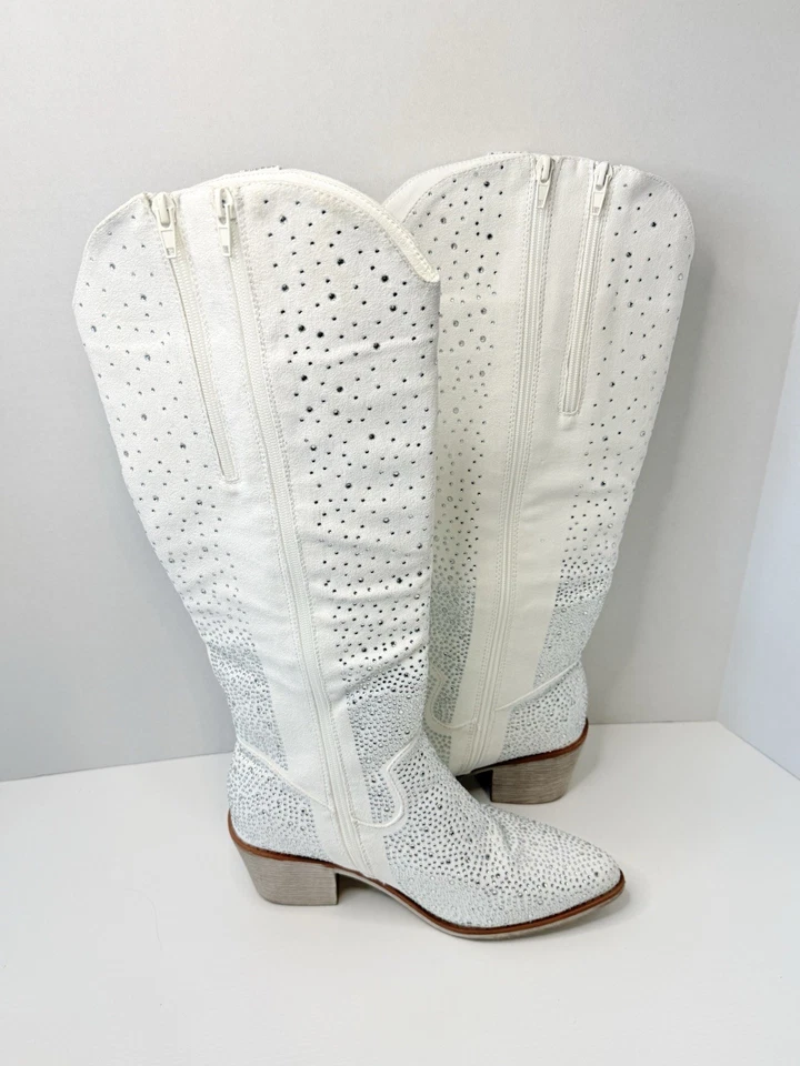 Botas occidentales Pierre Dumas Wilder-20 estrás para mujer Foto 2 de 4