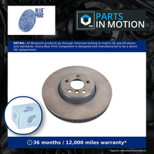Brake Disc Single Vented Front Right 348mm ADBP430021 Blue Print 34106880076 New