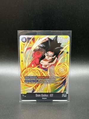 Son Goku GT FB03-140 SCR Dragon Ball Super Fusion World NM Raging Roar