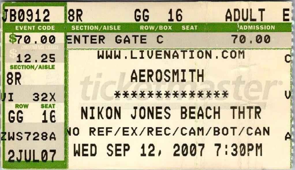 Aerosmith Memorabilia for sale | eBay