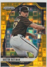 Boston Bateman 2025 Panini Prizm Premium Set Gold Pandora 1/4 #76 Padres