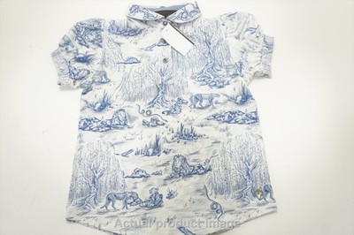 Greyson Golf Willow Polo  Girls Size  Small (4-5) Atlantic Regular 821A 01069672