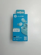 JLab GO Air POP True Wireless In-Ear Headphones Light Blue New 35+ hour Playtime