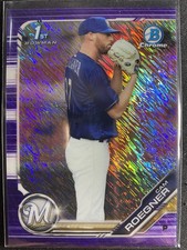 Roegner, Cam - 2019 Bowman Chrome Prospects - Purple Shimmer