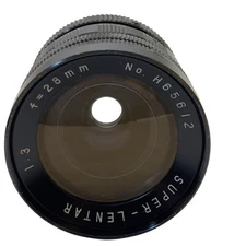 Vintage Super-Lentar 28mm f/3 Wide Angle Camera Lens  Made in Japan