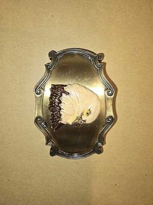 Vintage Raintree 1978 American Eagle Bald Eagle Belt Buckle