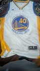 Golden State Warriors Jersey Youth XL Swingman Harrison Barnes Signed Adidas