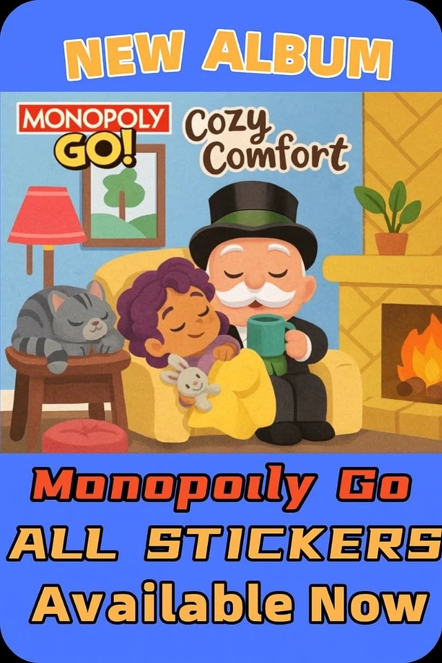 Pegatinas Monopoly Go Go 1-6⭐ compañero de acción de gracias | toque festivo | tarjetas doradas Foto 4 de 4