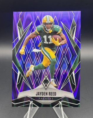 2025 Phoenix Jayden Reed Purple Seismic 11/49 Jersey Match Packers