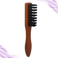 Beard Cleaning Brush Broken Hair Brush Wooden Handle Hair Style Design Man
