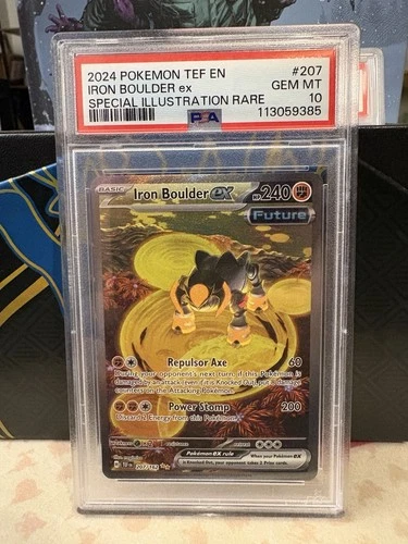 Iron Boulder ex 207/162 SIR - Temporal Forces PSA 10 GEM MT
