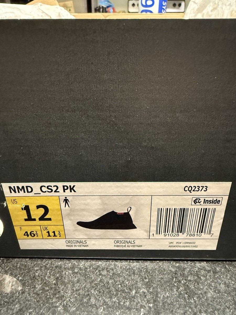 adidas NMD_CS2 Primeknit Triple Black | eBay
