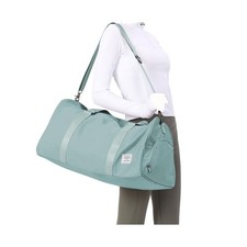 Light Blue Yoga Tote Bag Large Shoulder Bag Top Handle Handbag with Yoga Mat ...
